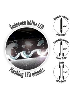 Seven Polska Görkorcsolya 3 az 1-ben - FROZEN - SIZE 34-37