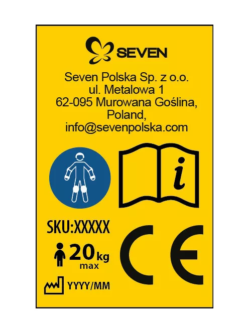Seven Polska 4 kerekű futóbicikli - STITCH