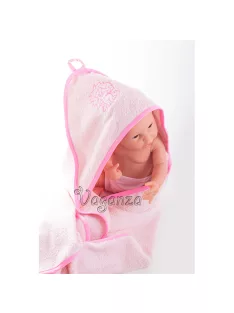   Vaganza Fürdőlepedő hímzett 80×80 - Rózsaszín/Pink/Oroszlán