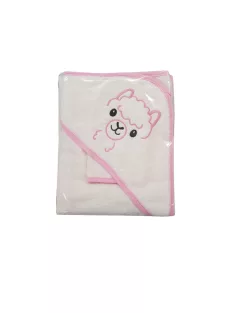 Vaganza Fürdőlepedő hímzett 80×80 – Láma