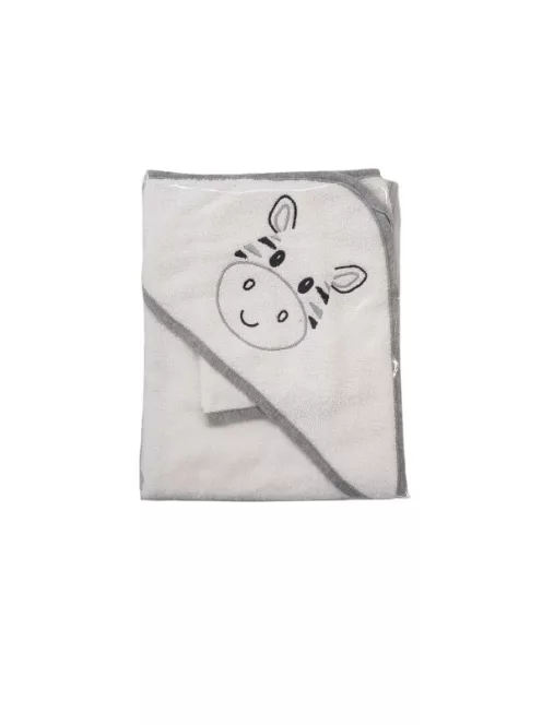 Vaganza Fürdőlepedő hímzett 80×80 – Zebra