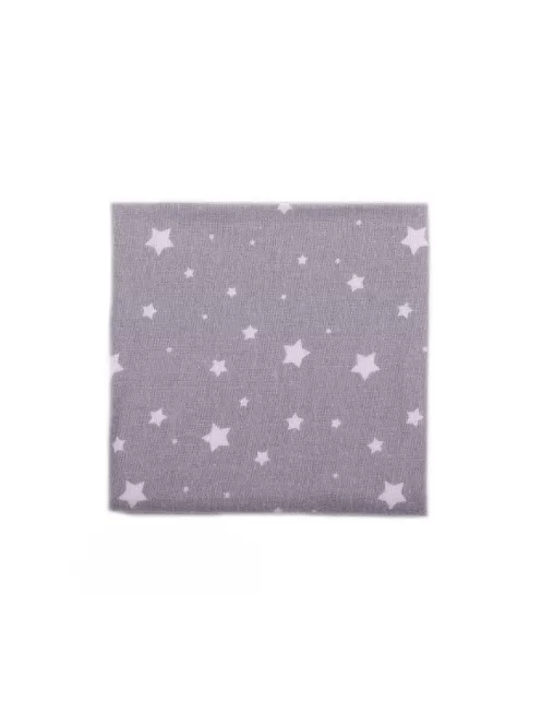 Vaganza Flanel Kifogó mintás 75x95cm - Szürke/Fehér Apró Csillag