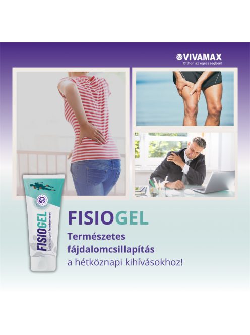 Vivamax Fisiogel emulgél 6 féle gyógynövénnyel - 100 ml