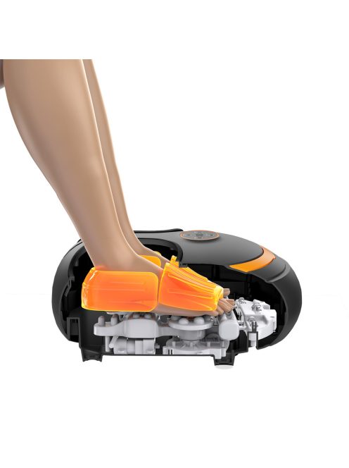 EcoLogic by Vivamax Légpárnás lábmasszírozó készülék hőterápiával