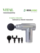 EcoLogic by Vivamax "Vital" masszázspisztoly