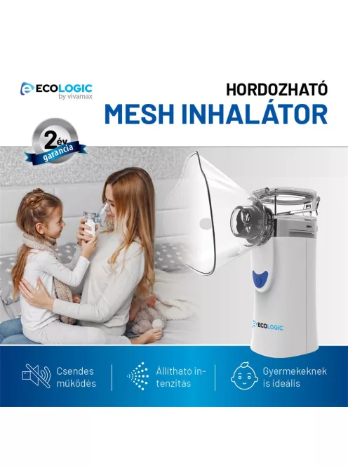 Vivamax Hordozható MESH inhalátor