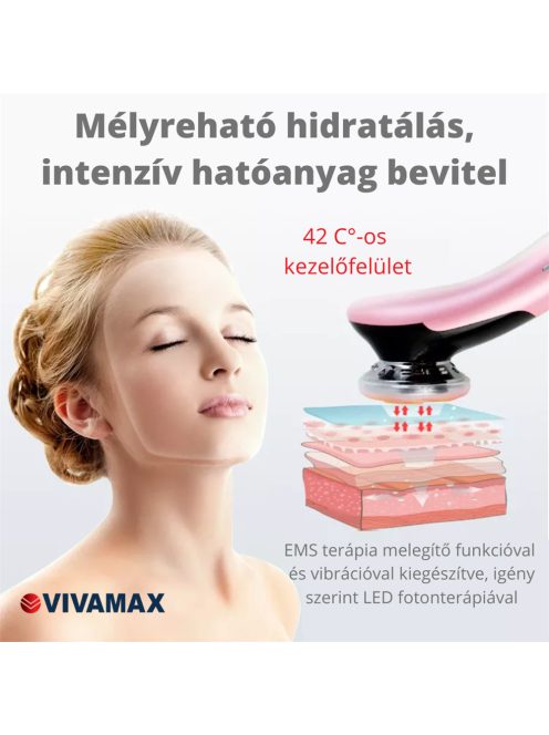 Vivamax Hot&Cool arckezelő készülék EMS technológiával
