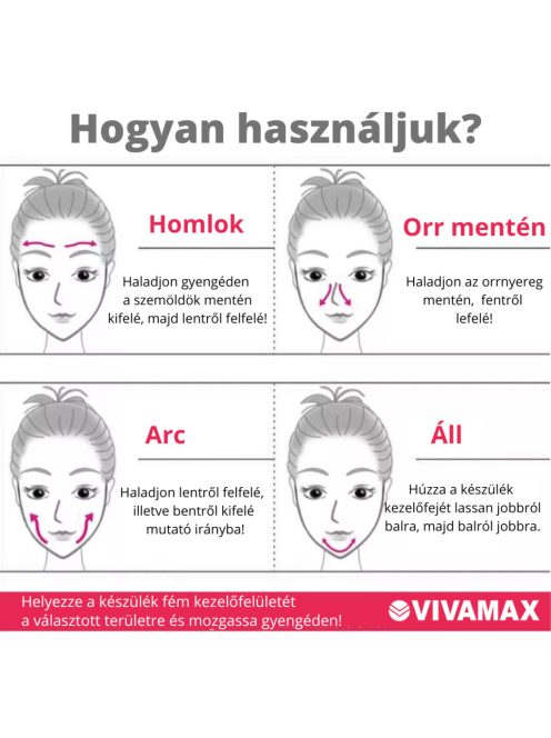 Vivamax Hot&Cool arckezelő készülék EMS technológiával