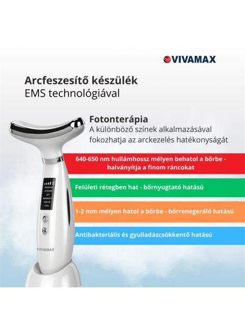 Vivamax Arcfeszesítő készülék