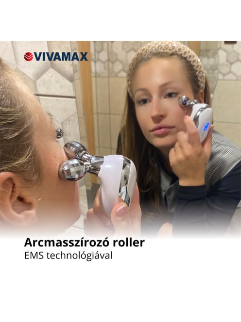 Vivamax Arcmasszírozó roller EMS technológiával