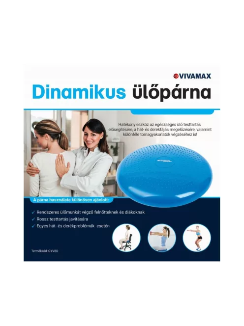 VivaFit Dinamikus ülőpárna - kék