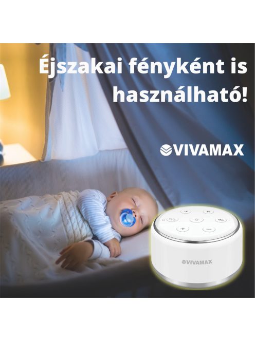 Vivamax Nature&Relax "Compact" hang- és dallamterápiás (fehér zaj) készülék