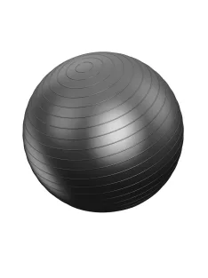 VivaFit Gimnasztikai labda 85 cm - szürke