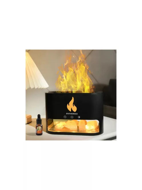 Vivamax Flame aromadiffúzor sókristályokkal