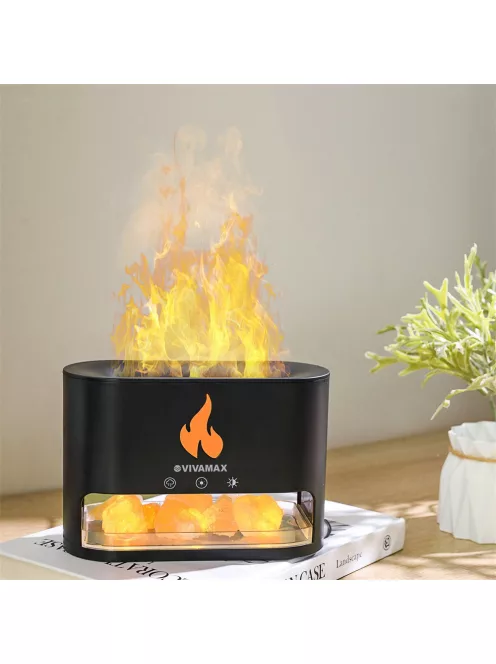 Vivamax Flame aromadiffúzor sókristályokkal
