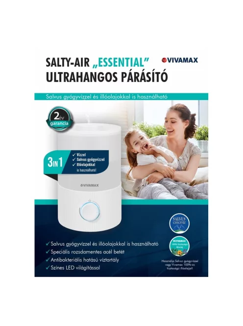 Vivamax Salty-Air "Essential" ultrahangos párásító