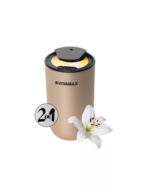 Vivamax "ZenSation" autós aromadiffúzor (arany)
