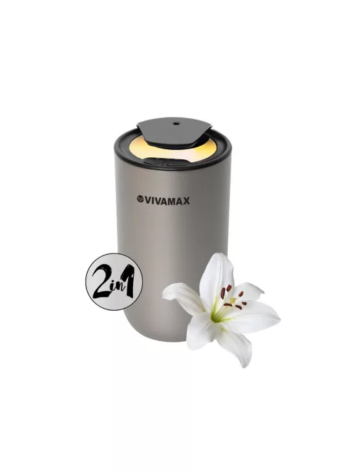 Vivamax "ZenSation" autós aromadiffúzor (ezüst)