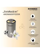 Vivamax "ZenSation" autós aromadiffúzor (ezüst)