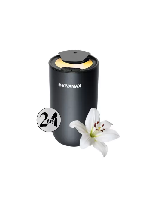 Vivamax "ZenSation" autós aromadiffúzor (titánium)
