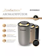 Vivamax "ZenSation" autós aromadiffúzor (titánium)