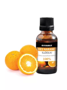 Vivamax Édes narancs 100%-os tisztaságú illóolaj (10 ml)