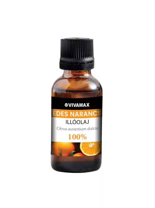 Vivamax Édes narancs 100%-os tisztaságú illóolaj (10 ml)