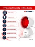 Vivamax Infralámpa (100 W) biztonsági védőborítással