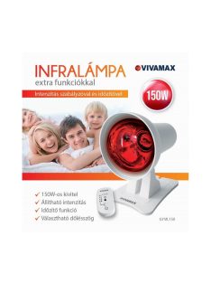 Vivamax Infralámpa extra funkciókkal (150 W-os izzóval)