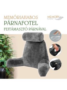 Vivamax Memóriahabos párnafotel fejtámasztó párnával