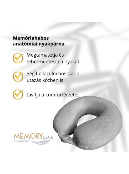 Vivamax Memóriahabos nyakpárna