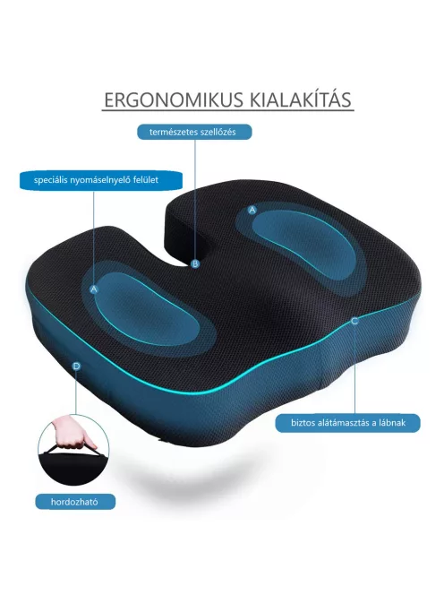 Vivamax Memóriahabos anatómiai ülőpárna