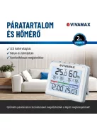 Vivamax Páratartalom- és hőmérő