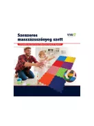 VivaFit Szenzoros masszázsszőnyeg szett (8 darabos)