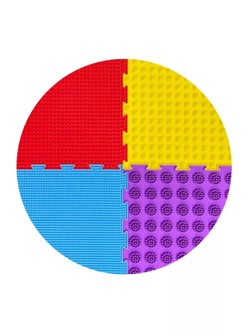 VivaFit Szenzoros masszázsszőnyeg szett (8 darabos)
