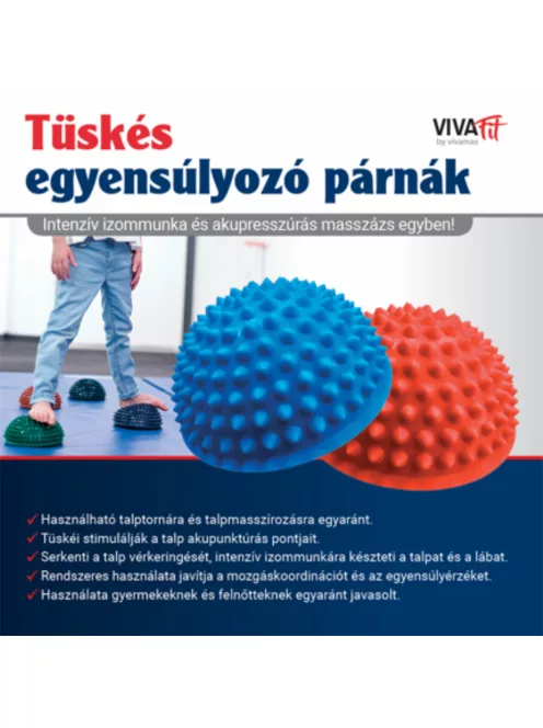 VivaFit Tüskés egyensúlyozó párna